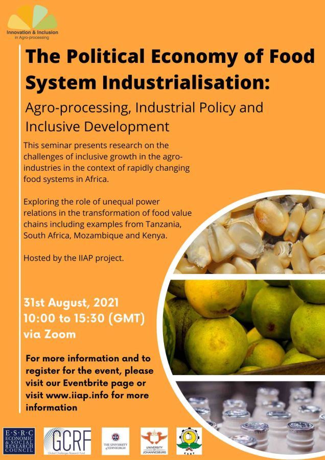 Poster summarising details of the event